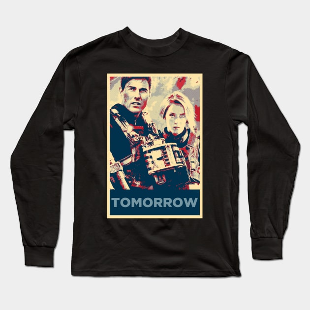 Tomorrow Hope. Long Sleeve T-Shirt by TEEVEETEES